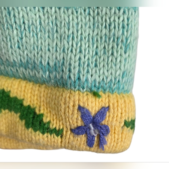 Vintage Storybook Knits Womens Cardigan Grandmacore Dogs Spring Size S - Picture 4 of 6